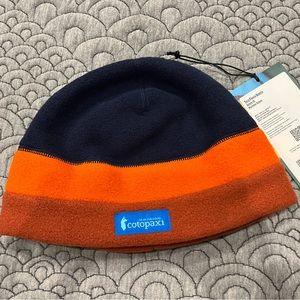 Cotopaxi Teca Fleece Beanie; Unisex; One-Size; Maritime Stripes. Winter hat